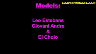 Innocent Latino twink gets fucked by two BIG DICKS (Part 1)