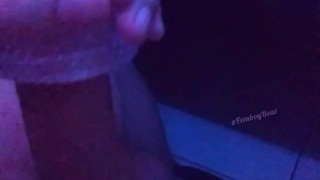 Hot Teen Twink Cumming in Fleshlight