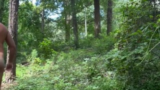 Stripping in Public Park