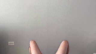 Sexy Bear Workout - Uncut Foreskin and Hairy Fat Ass