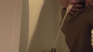Young stud piss