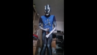Black symbiot huge cum and moaning