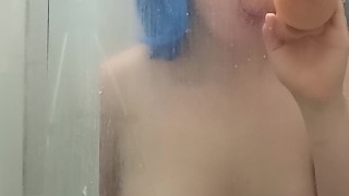 Creamy pussy and horny little