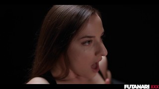 REAL LIFE FUTANARI - Amirah Adara puts her dick in Tiffany Tatum's hot juicy pussy