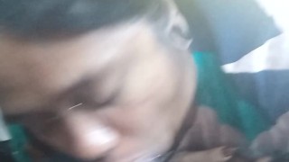 TimDavis89, My Filipina step sis loves sucking my 9'3" Thick Uncut BBC, swallowing my cum (POV)🔥