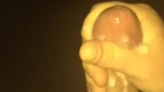 Shooting Cum Masturbating