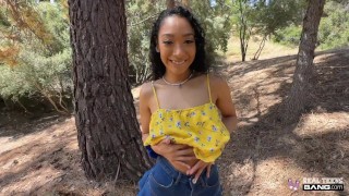 Real Teens - Lovely Teen Sarah Lace Fucked In Both Of Her Holes On Her First Porn Casting