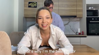 Realtor Lil Karina shows his master class on selling