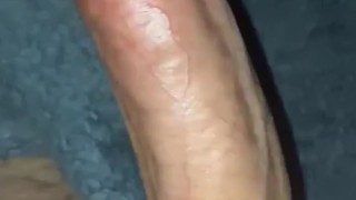 Big cock stroking