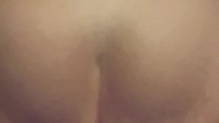 eighteen year old rides her first dildo while no one is home. My first time ever riding