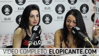 ALMENDRA Y LIZZY CHUPAN EL CHUPETE DE ELO PODCAST