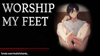WORSHIP MY FEET JOI // ASMR