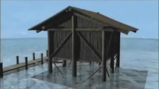 Cartoon babe pussy fucked from behind