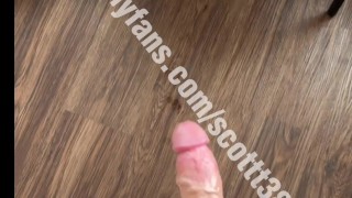 Twink fucks toy