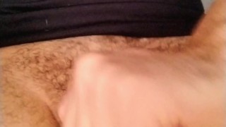 Solo y caliente después de correr