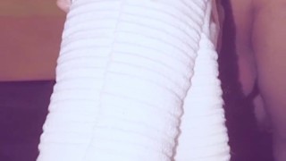 Gaping, Fisting and Stuffing my hungry Ass with a Pillow - Preview