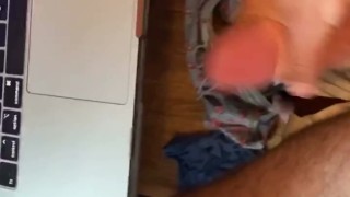 Jerking Off Huge Cock