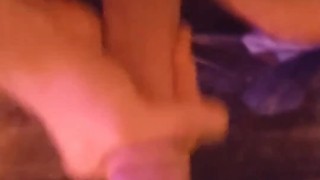 Straight Guy On Holidays Plays With His Uncut Dick
