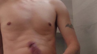 Sucking Toes While Jerking Off until Cumming