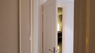 Straight cop bound by gay burglar & made Cum