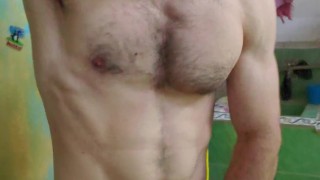 Klaus Joe - Guy showing gym gains