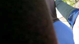 They caught me just as I was cumming in my tight clothes! way too hot...