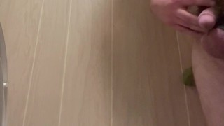 Chub Bear Pisses While Hard