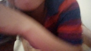 FEMALE NEIGHBOR VISITS ME WHEN MY WIFE IS AT WORK. HE FUCKS BETTER THAN MY WIFE AND HAS THE BIGGEST