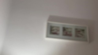 Edging my thick cock before work