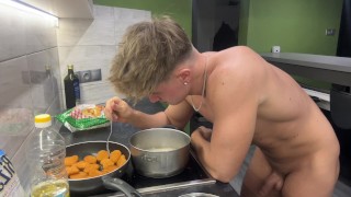 Rice, Chicken Nuggets, Naked Cooking