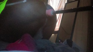 Fuck machine makes my ass creamy