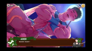 Yoshinori X Aiden Fuck Halloween - Gameplay