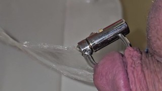 Taking a piss with a PA lock