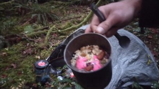 Yum Yum Cum 2- cumming in my cereal and eating it