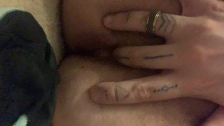 Solo Male butt play