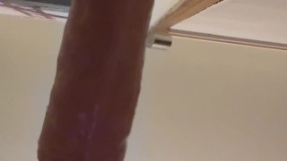 Hairy Assholed Teen Practice Dildo