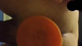 Full 16 inch anal plug in my ass