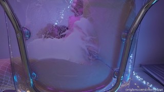 POV: Hot blonde sits on your face while you lick her pussy after she gets creampied