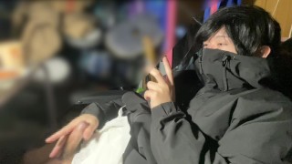 バイトが終わって疲れた後のオナニーは気持ちいい30歳男の射精