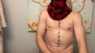 Stroking for you before my shower