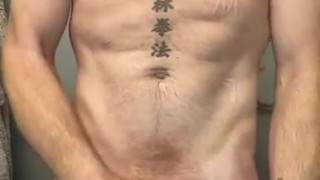 Stroking for you before my shower