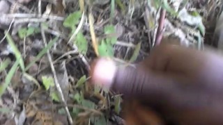 LOUD MOANING AND DIRTY TALK BBC IN THE FOREST