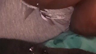 HAPPY NEW YEAR!! CUM & WATCH OIL DRIP FROM MY BIG CHOCOLATE NIPPLES(Onlyfans/EbonyFantasyy)