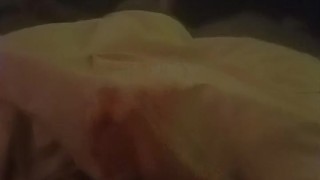 Cute smaller cock cums~