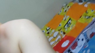 Walking in my house.