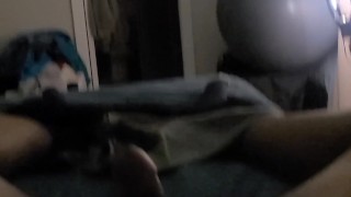 Huge Cumshot ,while begging anyone to Breed me