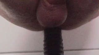 Squatting down on bbc intill legs start shaking
