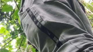 peeing after a huge cumshot