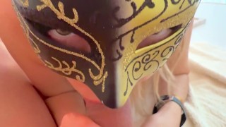 Risky Blowjob In Beautiful Public Spa - Young Couple Keyla & Lucas