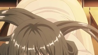 Big Boobed Teacher with Glasses Likes to Fuck in Missionary | Hentai